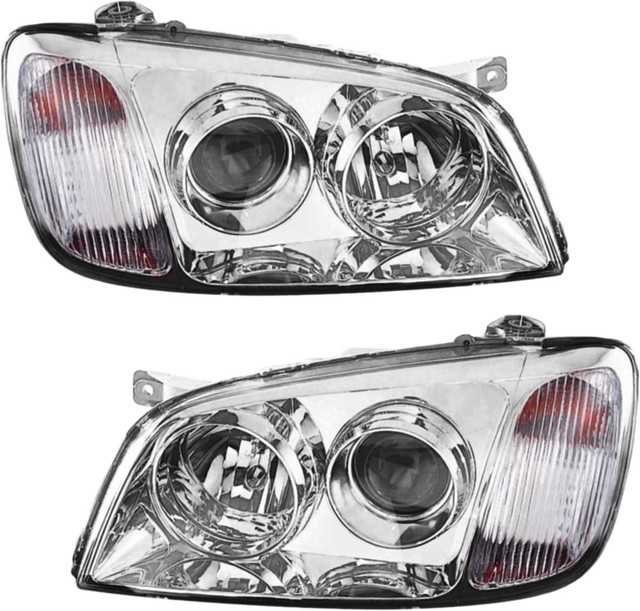 Halogen Headlights Headlight Assembly (w/Bulb) Pair Set for 04-05 ...