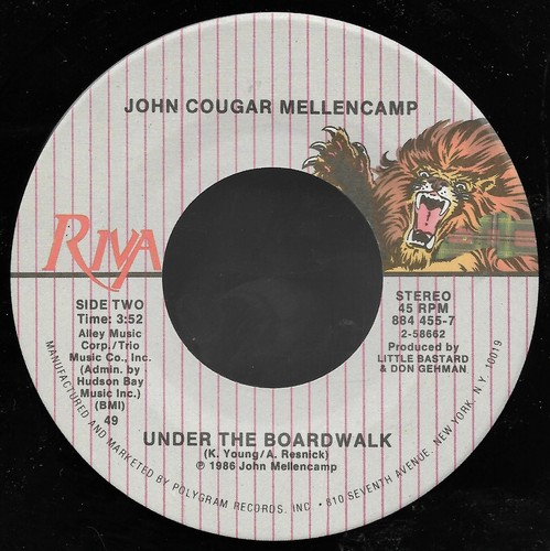 R.O.C.K. In the U.S.A, Under the * by John Cougar Mellencamp (7" w/ PS) VG++ - Picture 3 of 4