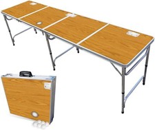 8-Foot Folding Beer Pong Table - Choose Model Base, Cup The Original