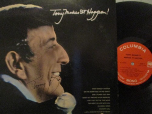 SIGNED TONY BENNET ALBUM (TONY MAKES IT HAPPEN, 1967)!! - Picture 3 of 5