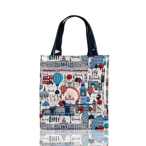 Wasserdichte Damen-Schultertasche PVC Shopping Aufbewahrung Harrods London HEISS - Bild 71 von 76