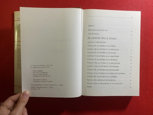 Will DURANT - STORIA DELLA CIVILTA' I PRIMORDI Araba Fenice (1° Ed 1993) OTTIMO - Foto 4 di 12
