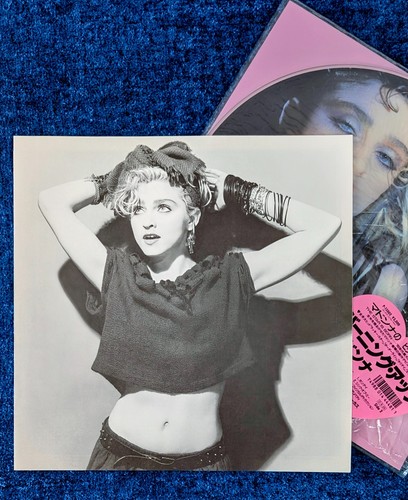 MADONNA FIRST ALBUM 12'' PICTURE DISC VINYL LP JAPAN 1987 PINK HEART PROMO HYPE - Picture 9 of 12
