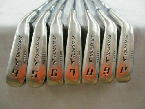 Bridgestone TourStage X-BLADE LIMITED 7PC DG Tour Issue X100-FLEX IRONS SET Golf - Picture 2 of 5