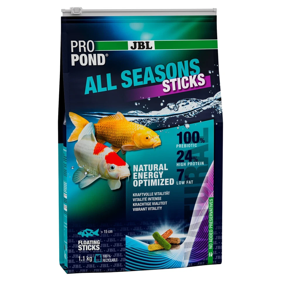 JBL ProPond All Seasons Sticks für Koi Goldfische Teichfische Futter - Bild 4 von 4