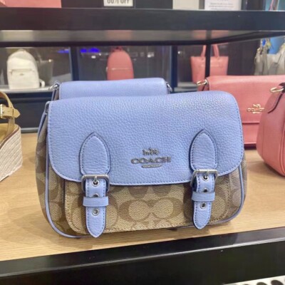 NWT Coach Lucy Crossbody In Signature Canvas C6781 | eBay