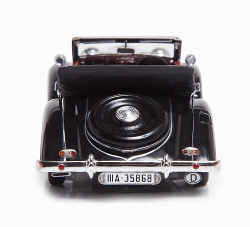 Esval Models Ltd Ed 1938 Maybach SW38 Cabriolet A Spohn Black 1/43 Scale Top Dn - Picture 3 of 6