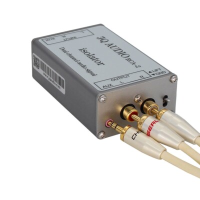 JQ Audio RCA-2 Audio Isolator for Audio Filtering & Current Sound