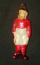 1940's Celluloid? Football Player Charm Cracker Jack Prize Toy Japan PB73