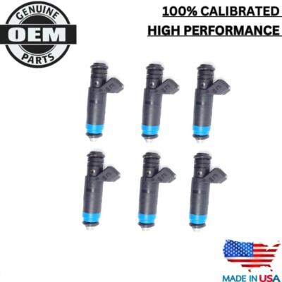 OEM 6X Siemens Deka Fuel Injectors Fit Chevrolet Corvette Pontiac 5.7L Fi114992
