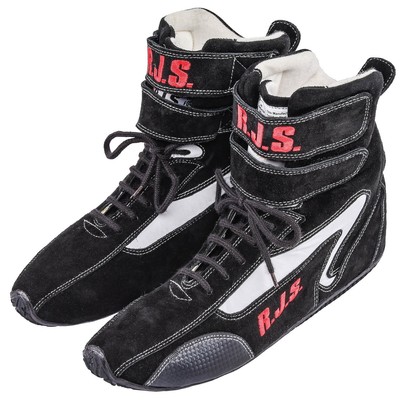 R.J.S. Safety Equipment 500010157 Redline High Top Racing Shoes SFI 3.3/5 Certif