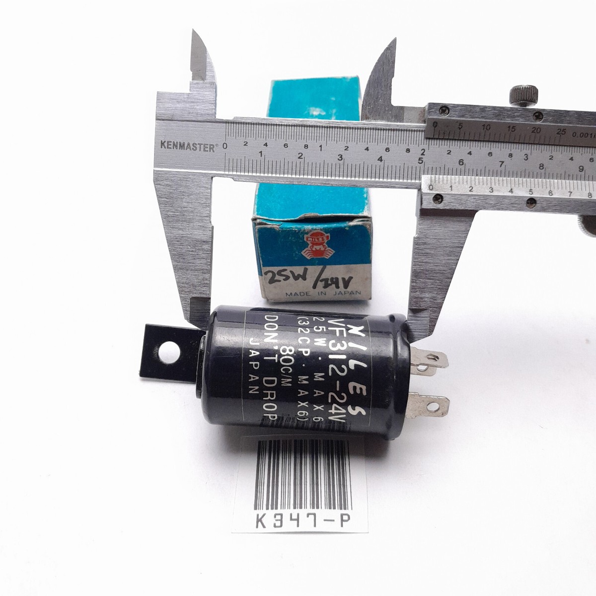 No.A128 ライルページ Universal Niles Flasher Relay VF312-12V NOS With 3 Pin No