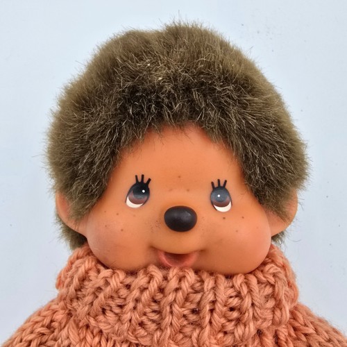Rare Monchhichi Plush Size S (19 cm) Used with No Tag - Picture 2 of 4