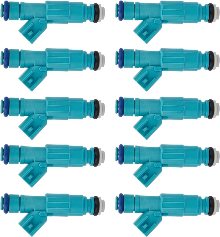 10x Inyector de combustible Bosch para Ford E-350 Super Duty 2004-2008 #0280156217 Foto 2 de 4