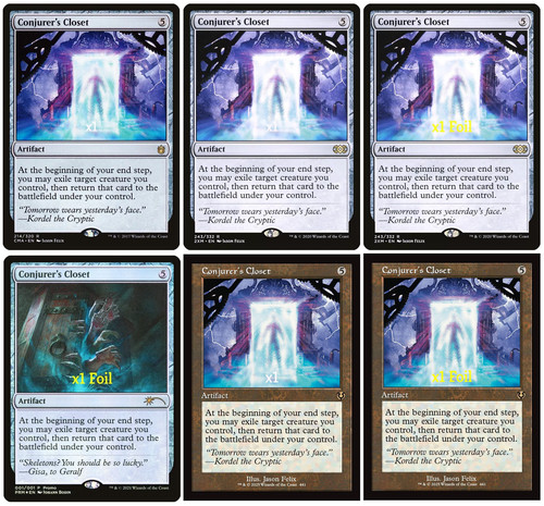 MTG CMA 2XM PRM INR Conjurer's Closet MINT (SELECT)