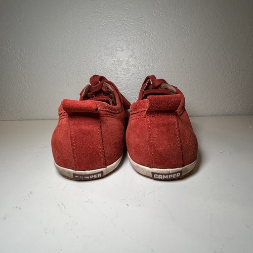 Camper Shoes Men's Size 11 Alicante Athletic Sneaker Red Lace Up 481-013 - Picture 2 of 9