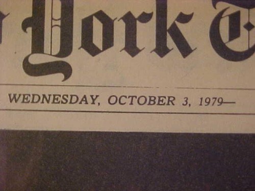 VINTAGE NEWSPAPER HEADLINES ~ ROME ITALY CATHOLIC CHURCH POPE JOHN PAUL II 1979 - Picture 9 of 9