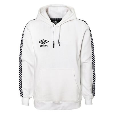 Umbro Men's Check Tape Pullover Fleece Hoodie, Color Options Umbro Men's Check Tape Pullover Fleece Hoodie, Color Options