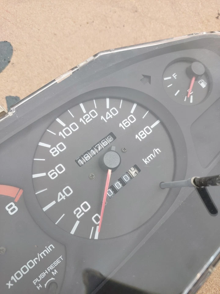 96 98 JDM Nissan Silvia S14 Zenki 200SX Zenki Black Face Cluster Instruments - Image 4 of 4