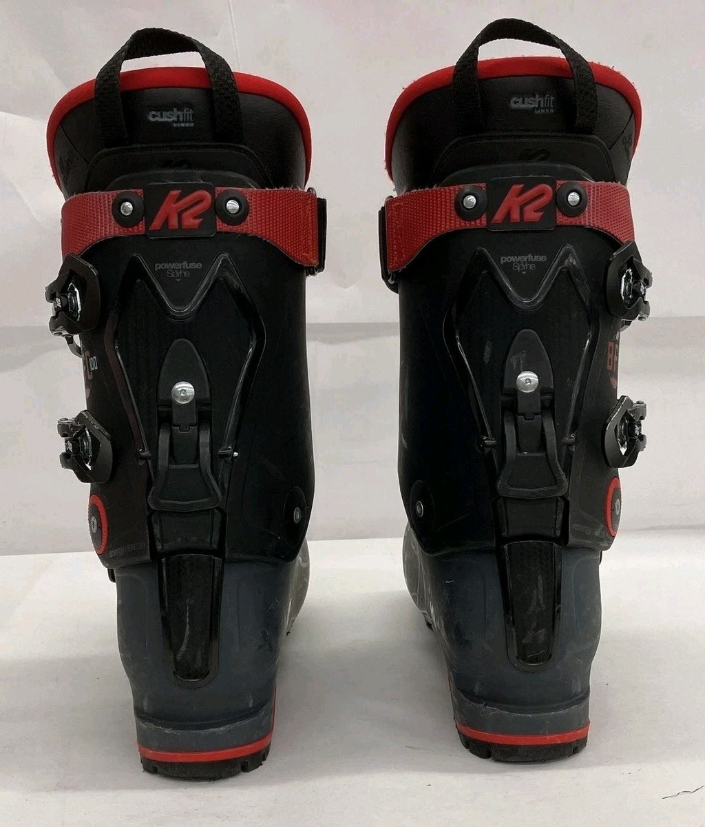 Men's K2 BFC 100 Ski Boots Black/Red 28/28.5 326mm | eBay