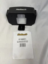 Haltech HT-060071, One Black Aluminum Ic-7 Hooded Dash Mount Performance Part