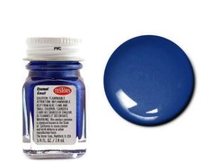 Testors 1109 Enamel Gloss Artic Blue Metallic 1/4 oz