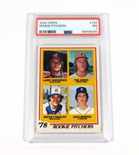 1978 Topps Jack Morris Rookie #703 PSA 7 DA067439