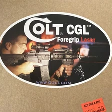 Colt Grip Laser, Red Laser With White LED