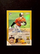 2023 Topps Chrome - Rookie Autographs Adley Rutschman #RA-AR Gold Refractor /50