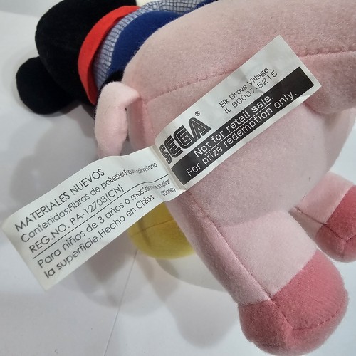 Vintage Disney Sega Mickey Mouse Riding Pig Arcade Plush Series 4 - Picture 8 of 9