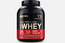 Gold Standard 100% Whey Protein Powder, Chocolate Malt, 5 Pound (Packaging May V 14.00 per gallon