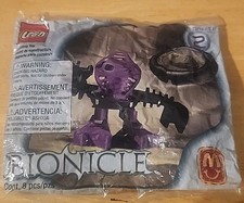 McDonald  s Happy Meal Lego Bionicle 1389 Onepu Tohunga 2001 Sealed NIP
