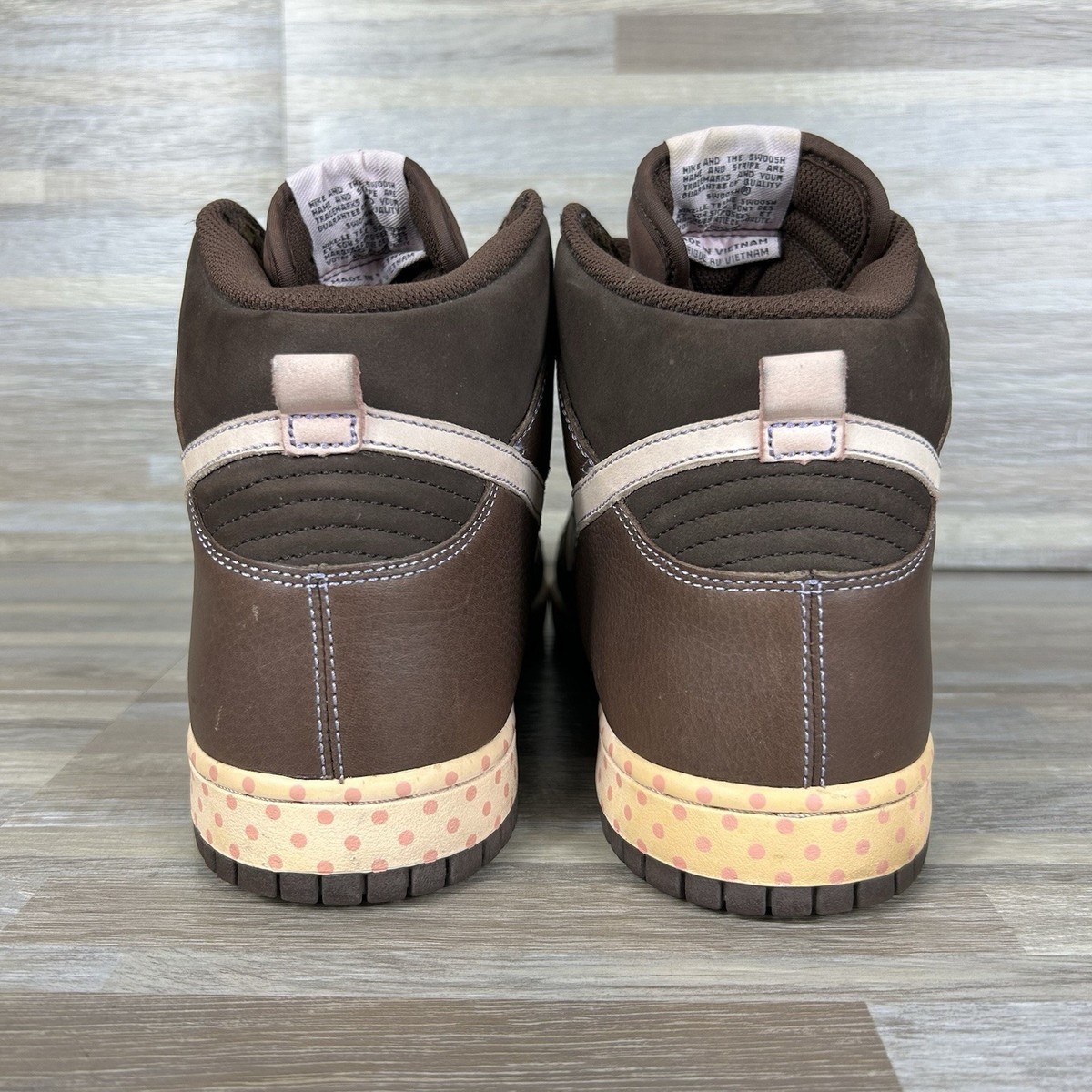 Nike Dunk High Easter Polka Dot Brown 308348 261 Men