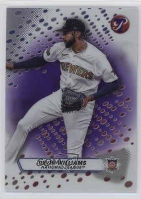 2023 Topps Pristine Purple Refractor /99 Devin Williams #297 1n9c