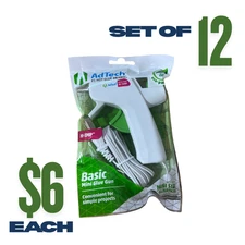 Adhesive Technologies 0451WP Mini Hi High Temp Hot Glue Gun - Set of 12