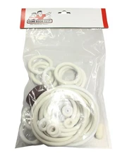 Gottlieb Psychedelic Pinball Machine Replacement Repair Rubber Ring Kit White