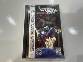 Virtual On: Cyber Troopers (Sega Saturn, 1996) CIB Complete w Reg Card NR MINT!