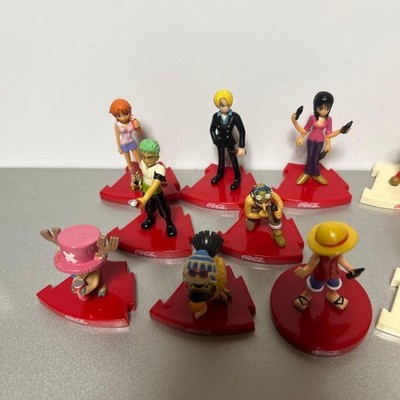 Coca-Cola ワンピース フィギュアセット　未開封 One Piece Coca-Cola Collaboration Straw Hat Pirates Complete Set