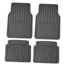 Automotive Floor Mats - Heavy-Duty Rubber Floor Mats for Cars, Universal GRAY