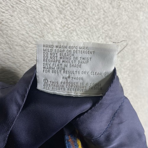 Coogi Australia XL Cable Knitwear Vest Sleeveless Sweater Pockets Jacket Vintage - Picture 5 of 10