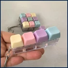 1/4/5/9 Button Keyboard Fidget Clicker Mechanical Keyboard Fidget Keychain
