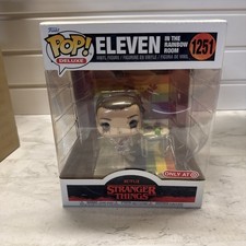 TV Stranger Things Eleven in the Rainbow Room Funko Pop! Deluxe Bent cradle