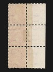 #279Bh Vermilion. Mint Original Gum Plate Strip of Three. Fresh, Sound. — photo 2
