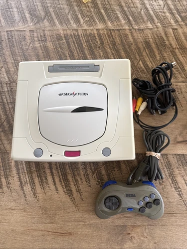 Sega Saturn Console White HST-3220 Japanese Version US Seller! Fast Shipping