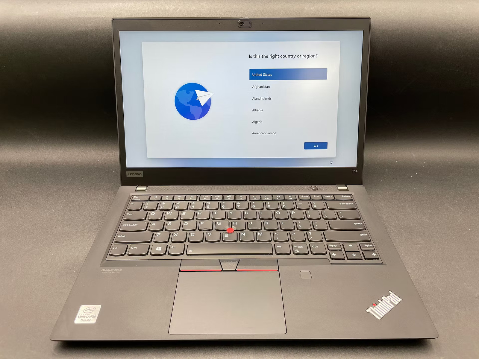 LENOVO ThinkPad 20S1S5RH00, 14.0-Inch Laptop, with Intel(R) Core(TM) i7-10610U CPU @ 1.80GHz, Windows 11 Pro