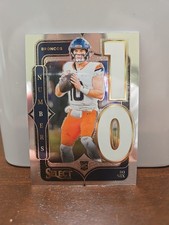 Bo Nix Rookie 2024 Panini Select - Select Numbers Bo Nix #6 (RC) Broncos