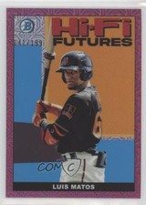 2022 Bowman Hi-Fi Futures Mega Box Pink Mojo Refractor 41/199 Luis Matos 0h29