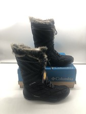 Columbia Women's Boots Minx Mid III Waterproof Winter Boot in Black Size 5
