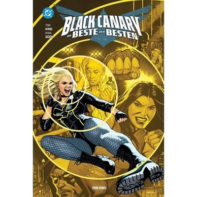 Black Canary:  Die Beste der Besten  Hardcover  Panini Comics  Neuware