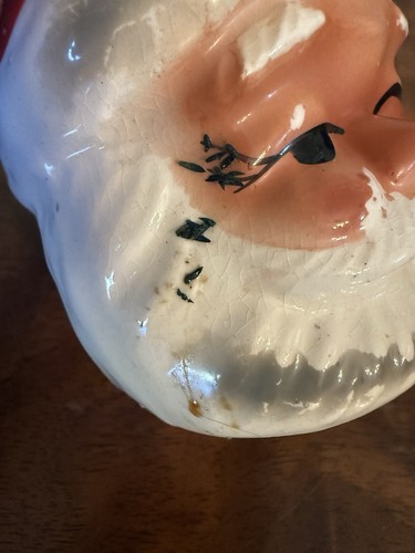 Taza Cara de Papá Noel Vintage Taza con Mango de Papá Noel Hecha en Japón Años 50, MCM - Imagen 2 de 14